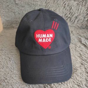Human Made 6 Panel Heart Logo Twill Cap